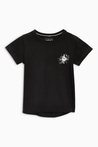 Black/White T-Shirts Three Pack (3mths-6yrs)